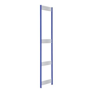 Bito support cadre FBR set support connecteur non assemblé PA rivet bleu gentiane (RAL 5010)