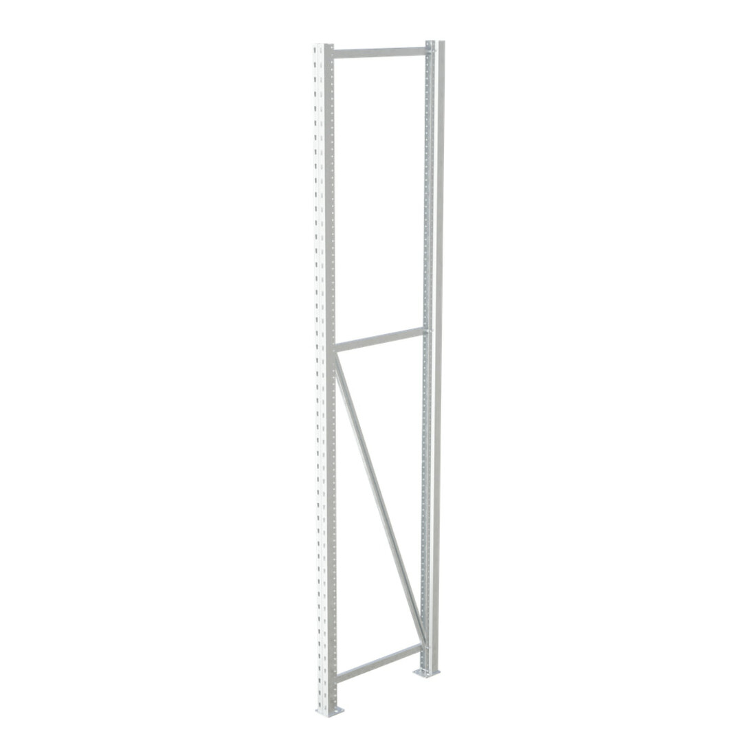 Cadre de support Bito Flex Set / F2, 2 plaques de pied sans chevilles, galvanisé non assemblé