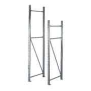 Cadre de support Bito Flex Set / F3, 2 plaques de pied sans chevilles, non monté, U-Bl galvanisé