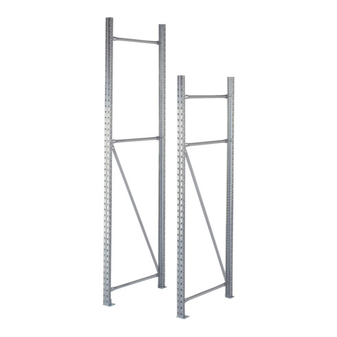 Cadre de support Bito Flex Set / F3, 2 plaques de pied sans chevilles, non monté, U-Bl galvanisé