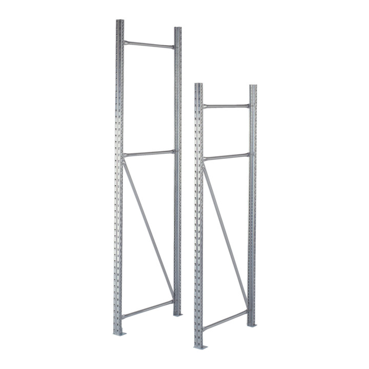 Echelles pour rayonnages mi-lourds Bito p 800 x H 2000 finition galvanisée
