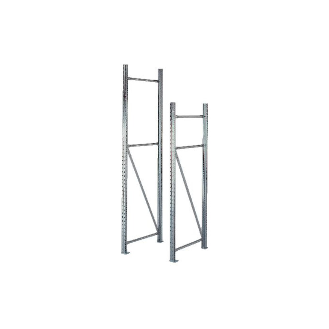 Cadre de support Bito Flex Set / F3, 2 plaques de pied sans chevilles, non monté, U-Bl galvanisé