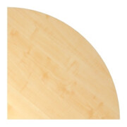 Eckplatte 90 Grad 800x800 mm Ahorn