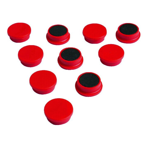 Eclipse Aimant d'organisation rond orange 20 mm