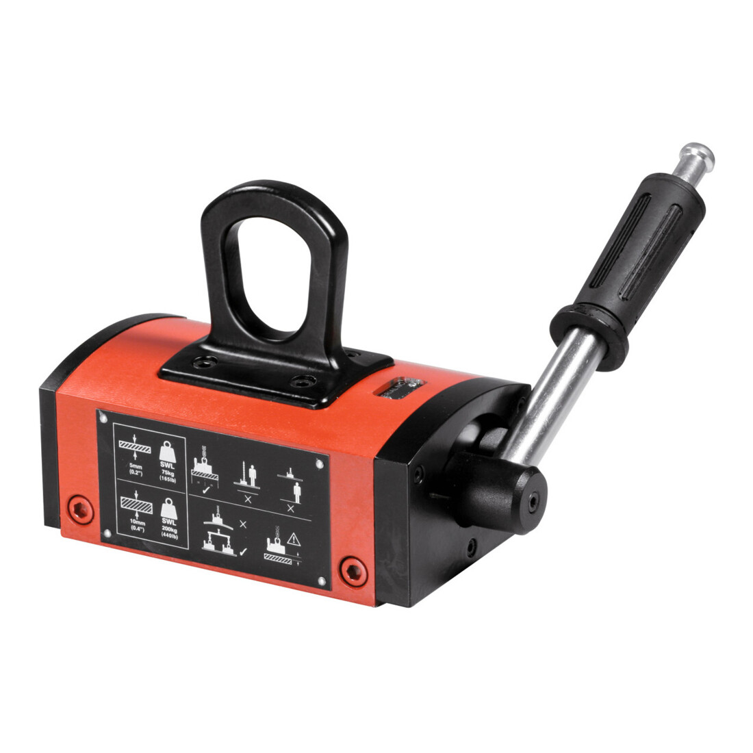 Eclipse MAGNETICS Lasthebemagnet für dünne Materialien TP, maximale Traglast (10 mm): 400 kg
