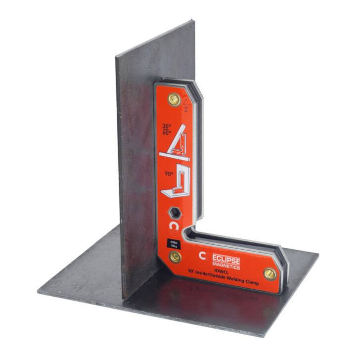 Eclipse Magnetics Support de soudure, angle intérieur / extérieur, Type: IOWCL
