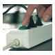 Eco-Line avec interrupteur 3 prises blanc 5 m H05VV-F 3G1,5