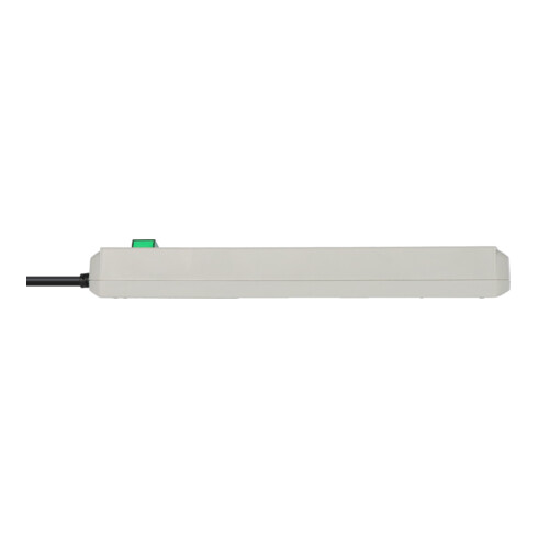 Eco-Line avec interrupteur 6 prises gris clair 1,5 m H05VV-F 3G1,5