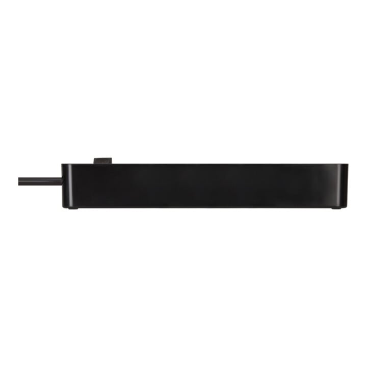 Ecolor Steckdosenleiste 5-fach schwarz 1,5m H05VV-F 3G1,5