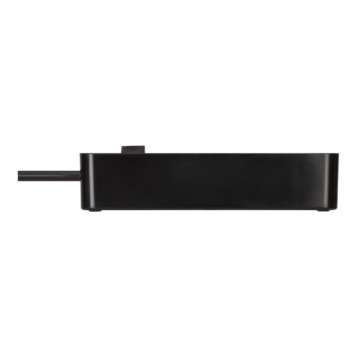 Ecolor stekkerdoos 3-voudig zwart 1,5m H05VV-F 3G1.5