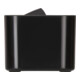 Ecolor stekkerdoos 5-voudig zwart 1,5m H05VV-F 3G1.5