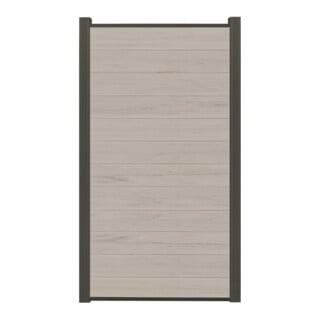 ECOSTECK Set Aluminium 32/25 x 20 x 900mm anthrazit Start & Abschluss