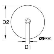 Ecran de protection pour soufflette pneumatique Ø100mm-5