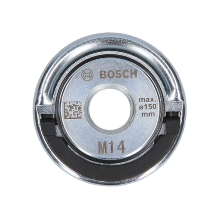 Ecrou à desserrage rapide Bosch avec tige diamètre de poulie maxi. 150 mm