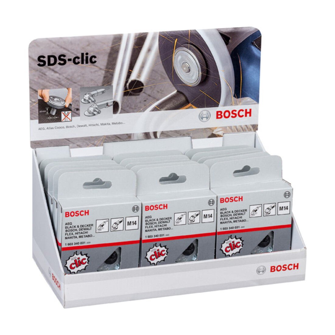 Ecrou à desserrage rapide Bosch SDS clic