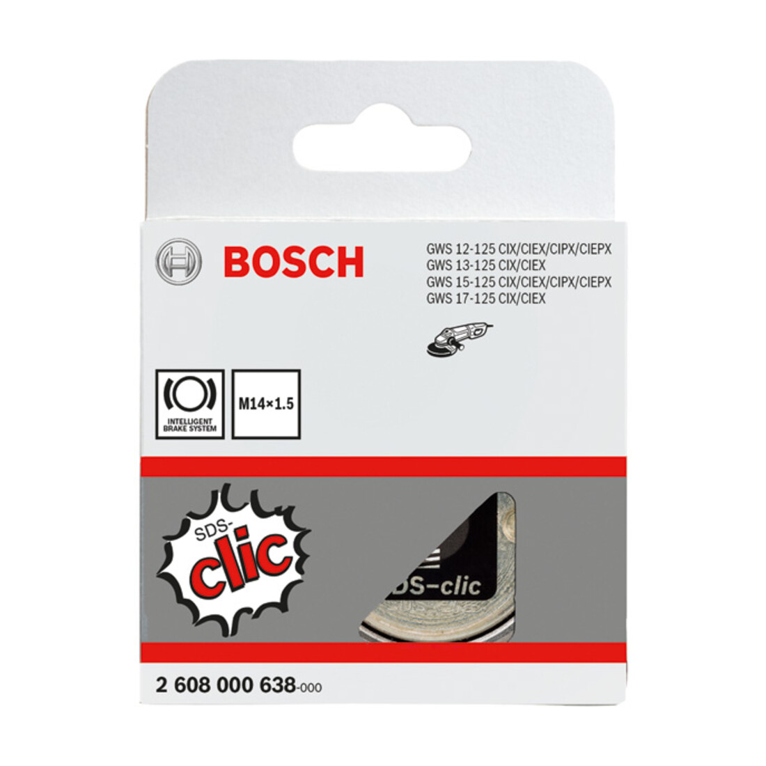 Ecrou à serrage rapide Bosch SDS clic M 14 x 1,5 mm