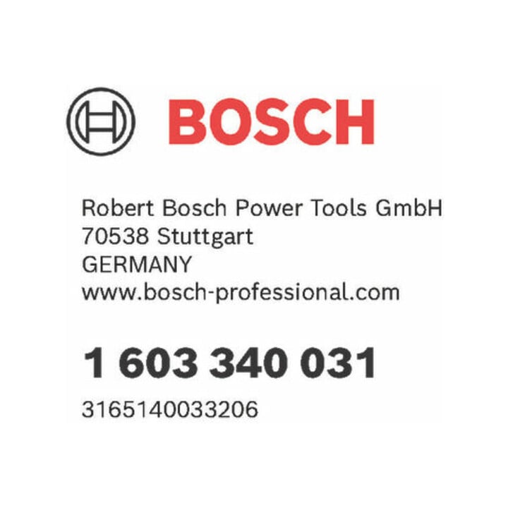 écrou de blocage rapide Bosch