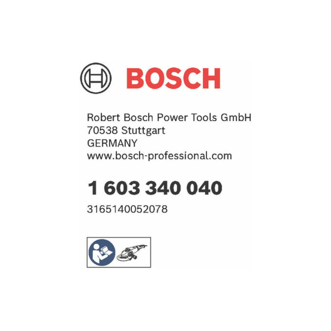 Ecrou de serrage Bosch pour meuleuse d'angle