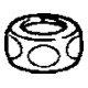 Écrou-raccord Hansa G1/2" SW24-1