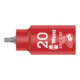Écrou Wera TX Zyklop 8767 B VDE HF Entraînement 3/8 pouce, avec fonction de maintien, TX 20 x 55 mm