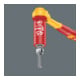 Écrou Wera TX Zyklop 8767 B VDE HF Entraînement 3/8 pouce, avec fonction de maintien, TX 20 x 55 mm