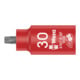 Écrou Wera TX Zyklop 8767 B VDE HF Entraînement 3/8 pouce, avec fonction de maintien, TX 30 x 55 mm
