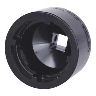KS Tools Écrou cannelé 1/2 pouce KM6, tenon intérieur