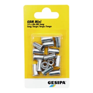 Gesipa Écrou borgne M4 court Mini-Pack