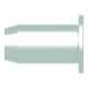 Ecrous aveugles Gesipa A2 acier inox M 8 x 11 x 17