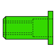 Rivets aveugles Gesipa en acier inoxydable A4