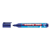 edding Flipchartmarker 380 4-380003 1,5-3mm Rundspitze blau