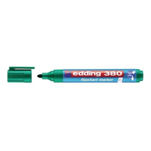 edding Flipchartmarker 380 4-380004 1,5-3mm Rundspitze grün