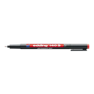 edding Folienschreiber 140 S 4-140002 0,3mm permanent rot