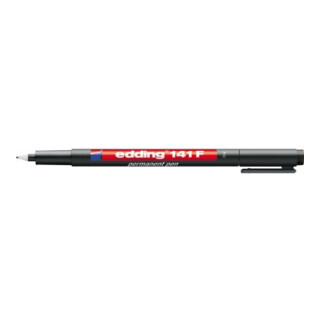 edding Folienschreiber 141 F 4-141001 0,6mm permanent schwarz