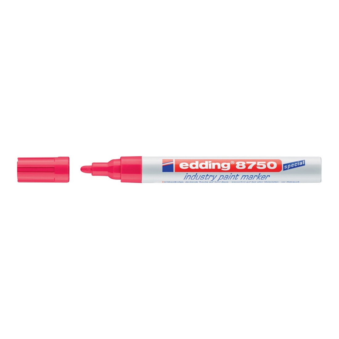 edding Industrie-Lackmarker 8750 rot