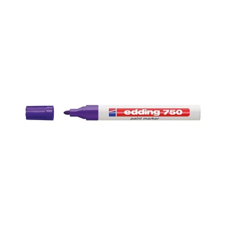 edding Lackmarker 750 4-750-9-008 2-4mm Rundspitze permanent violett
