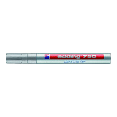 edding Lackmarker 750 4-750054 2-4mm Rundspitze permanent silber