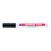 Edding Lackmarker 750 schwarz Rundspitze Strichbreite
