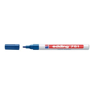 edding Lackmarker Nr. 751 blau