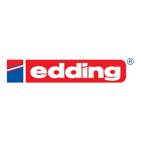 Edding permanent marker zwarte ronde punt