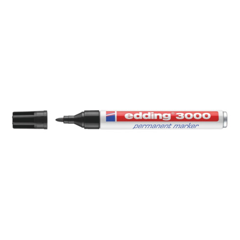 Edding Permanentmarker schwarz Rundspitze
