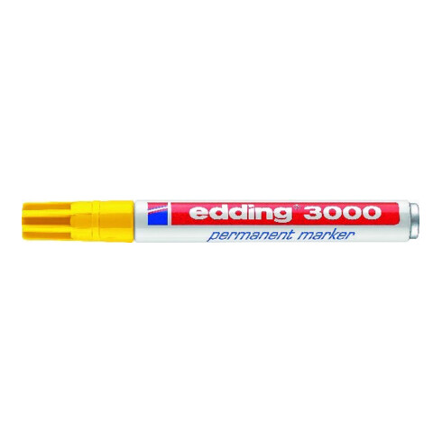 edding Permanentmarker 4-3000005 1,5-3mm Rundspitze gelb