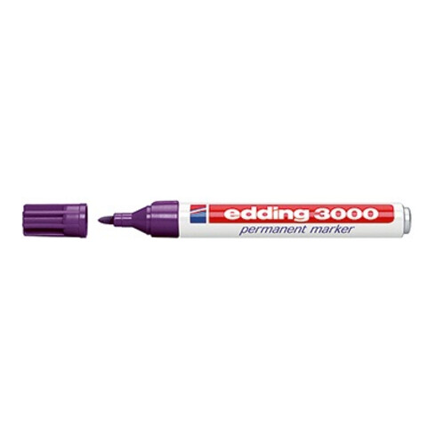 edding Permanentmarker 4-3000008 1,5-3mm Rundspitze violett