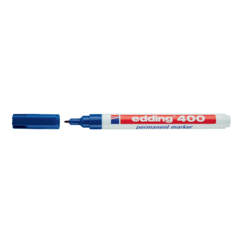 Edding Permanentmarker 400 schwarz Rundspitze