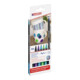 edding Pinselstift 4200 4-4200-6099 Porzellan cool colours 6 St./Pack-1