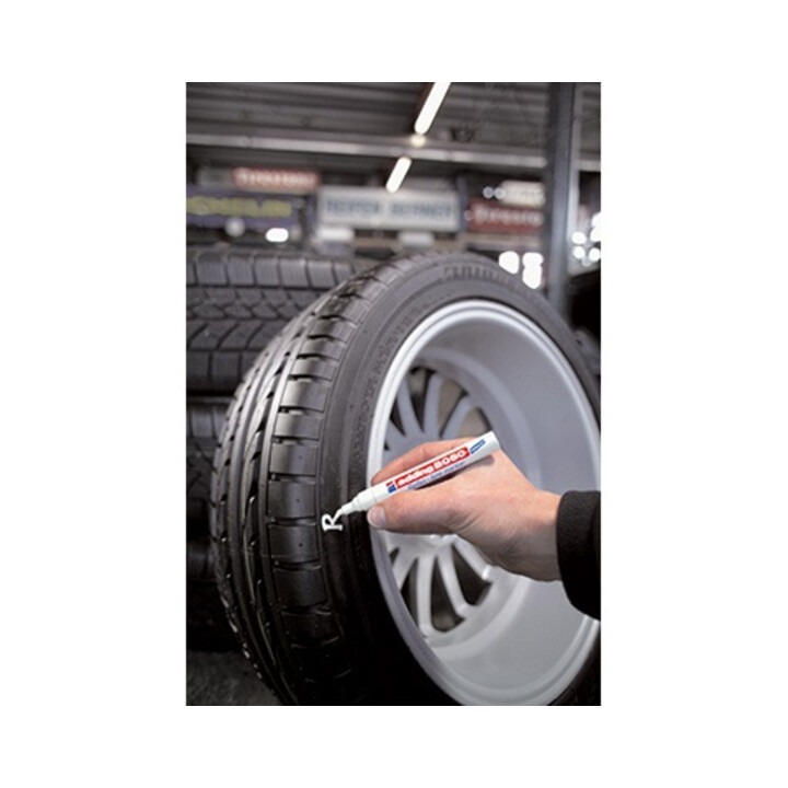 edding Reifenmarker 8050 4-8050049 2-4mm Rundspitze weiß