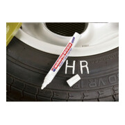 edding Reifenmarker 8050 4-8050049 2-4mm Rundspitze weiß-5
