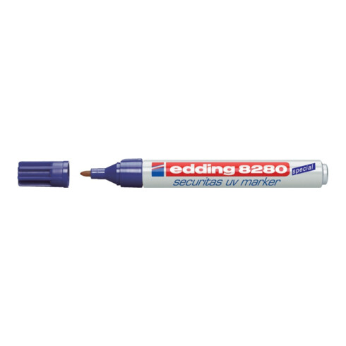 edding Uv-Marker 8280 4-8280100 farblos Schaft weiß