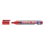 edding Whiteboardmarker 363 4-363002 1-5mm Keilspitze rot