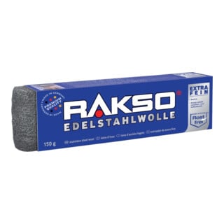 Edelstahlwolle mittel 3 150g RAKSO